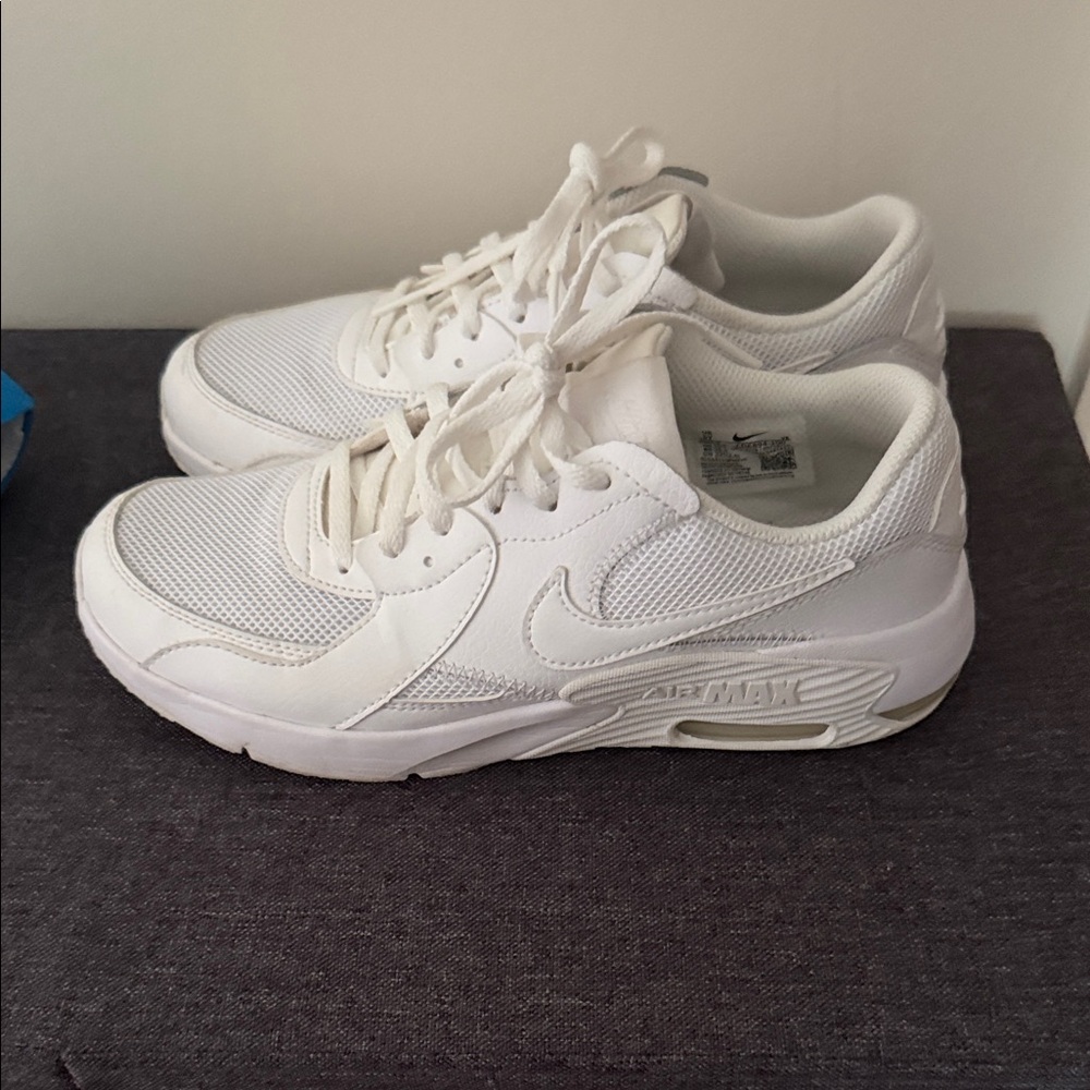 Nike Kids' White Air Max Casual Sneakers